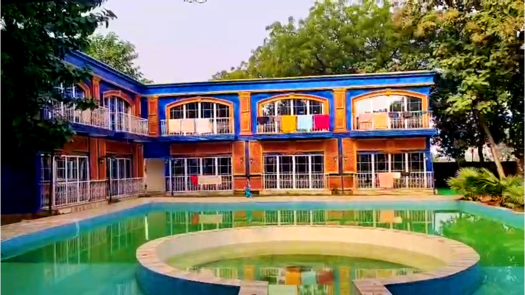 SWIMMING POOL AT MINAVAN RESORT PATNA