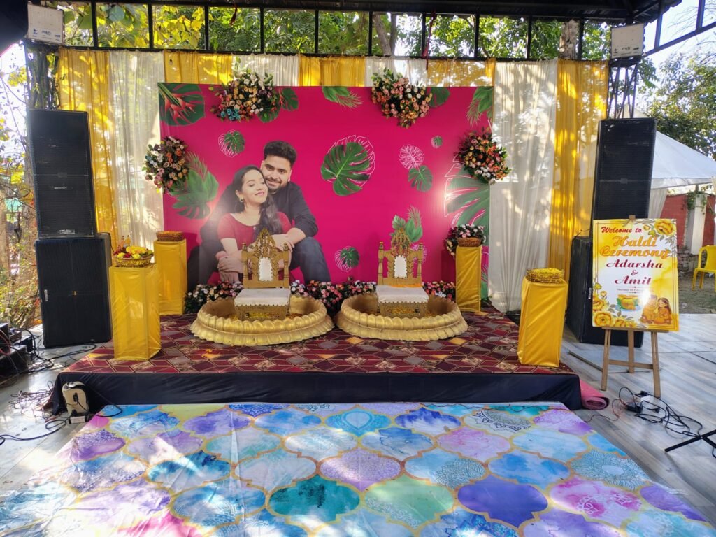 Haldi at Minavnan Resort Patna